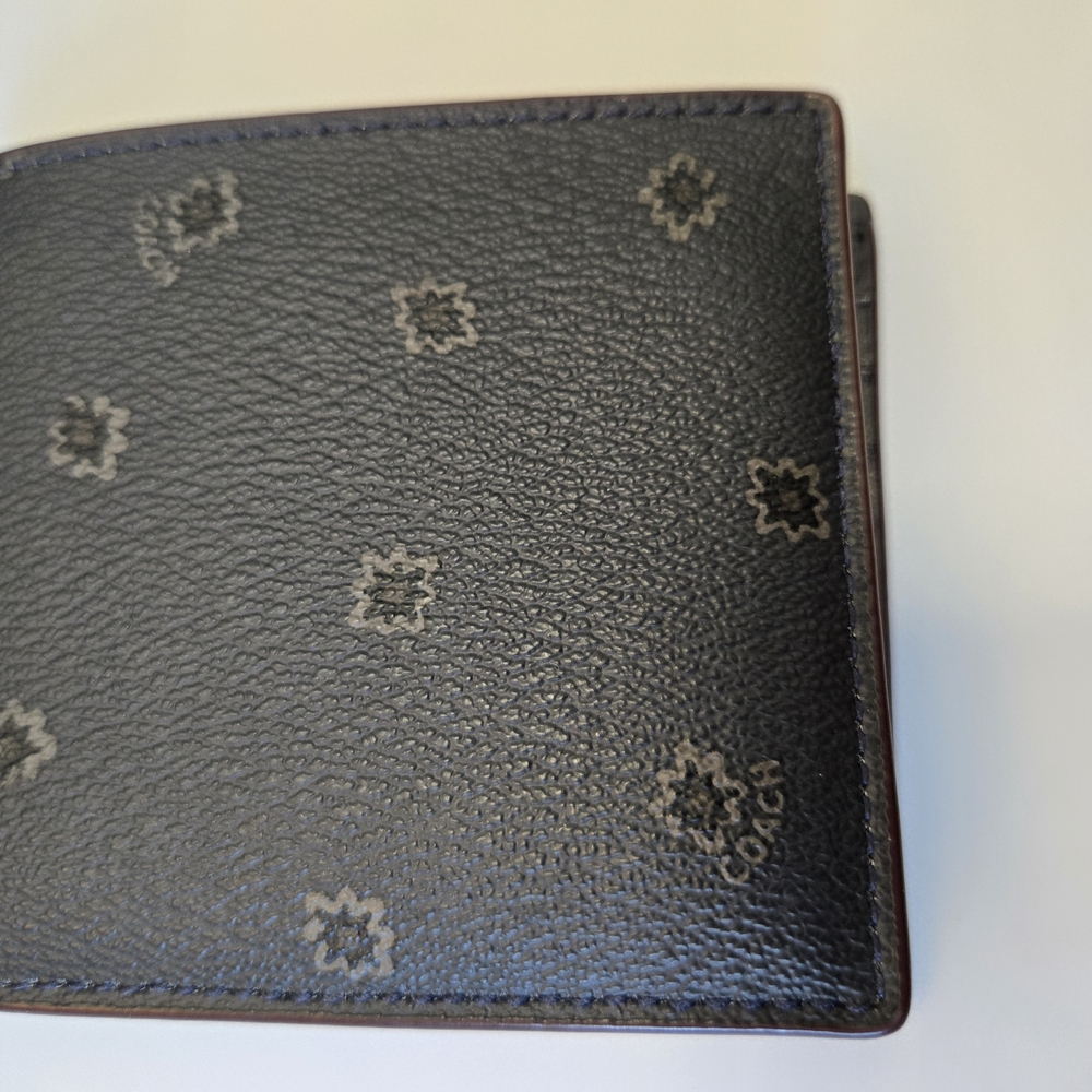 Coach Bifold Wallet With Card Insert